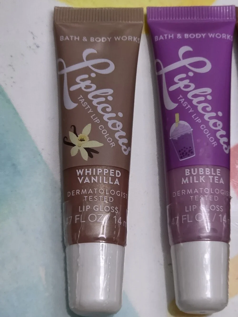 Bath & Body Works Liplicious Lip Gloss Trio - Brown, Purple